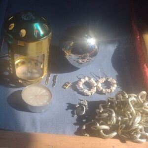 Gazing Ball/Tealight Lantern +